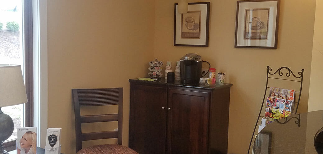 reception area
